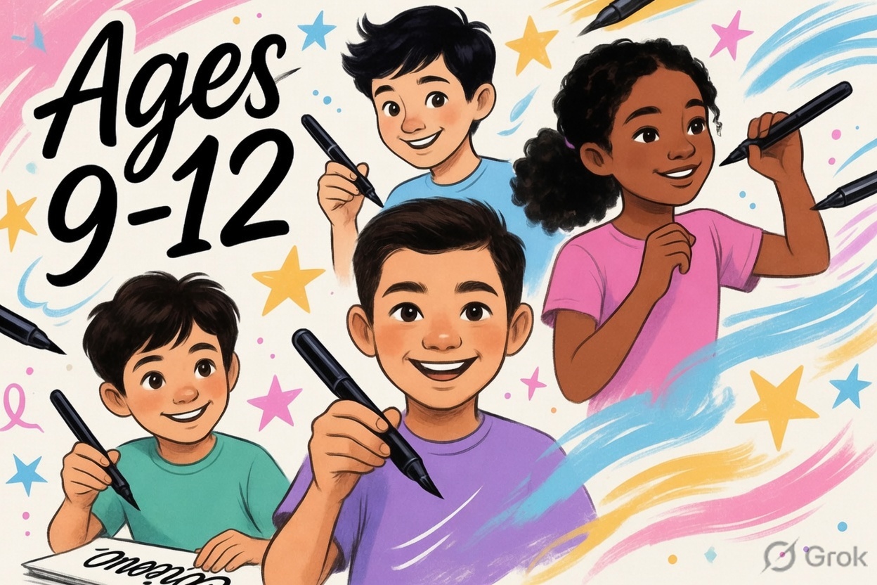 Age  9 to 12
